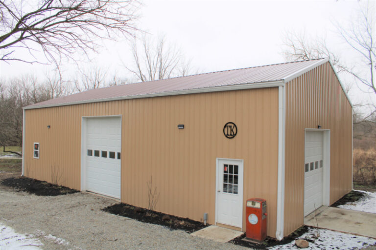 Tan Storage Shed Small